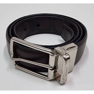 二手可翻轉皮帶Coach Reversible Belt Size 26