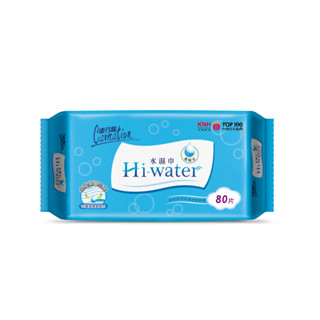 康乃馨Hi-water水濕巾80片【三友藥妝Tomod's】