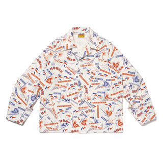 全新 HUMAN MADE 25SS PRINTED COVERALL JACKET 滿版 圖案 工裝外套