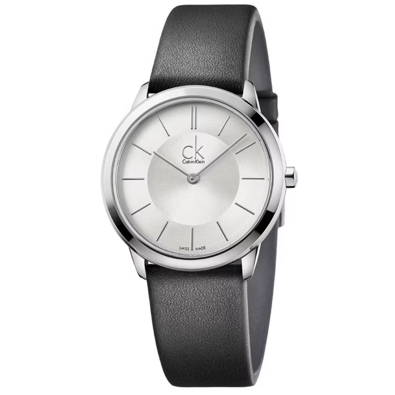 Calvin Klein Minimal  CK 女 復刻款簡約時尚腕錶(K3M221C6)