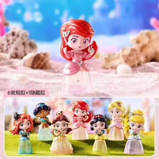 《密密玩具》盒玩 現貨MINISO 迪士尼夢幻公主系列 收納罐 迪士尼 公主 白雪 貝兒 愛麗兒 樂佩
