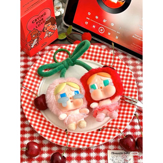 現貨❤️哭娃 櫻桃吊卡 毛絨 甜在一起 泡泡瑪特 正版 愛神眼淚