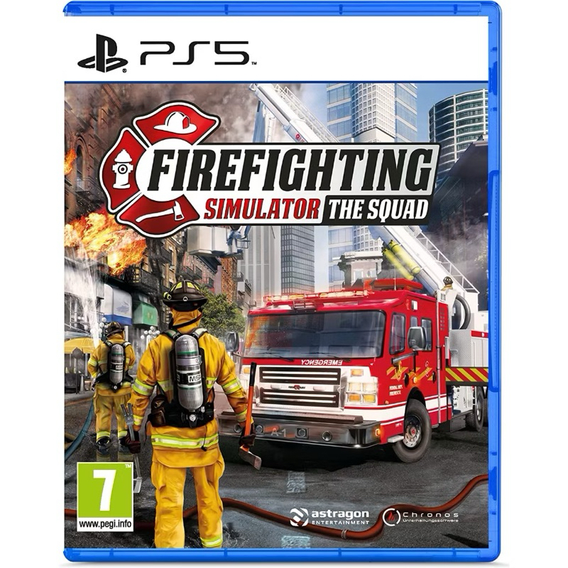二手現貨 PS4&PS5 模擬消防小隊 歐版 中文版 Firefighting Simulator