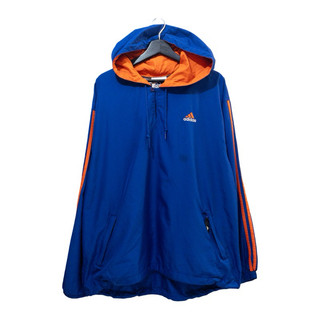 Adidas藍色Pullover防風外套 古著 二手選物 Vintage