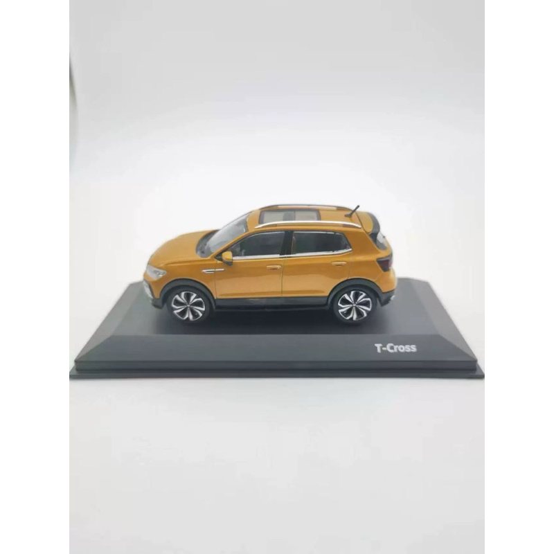 《星探者車庫》送車牌！原廠精品 1/64 Volkswagen 福斯 T-Cross 模型車 1:64