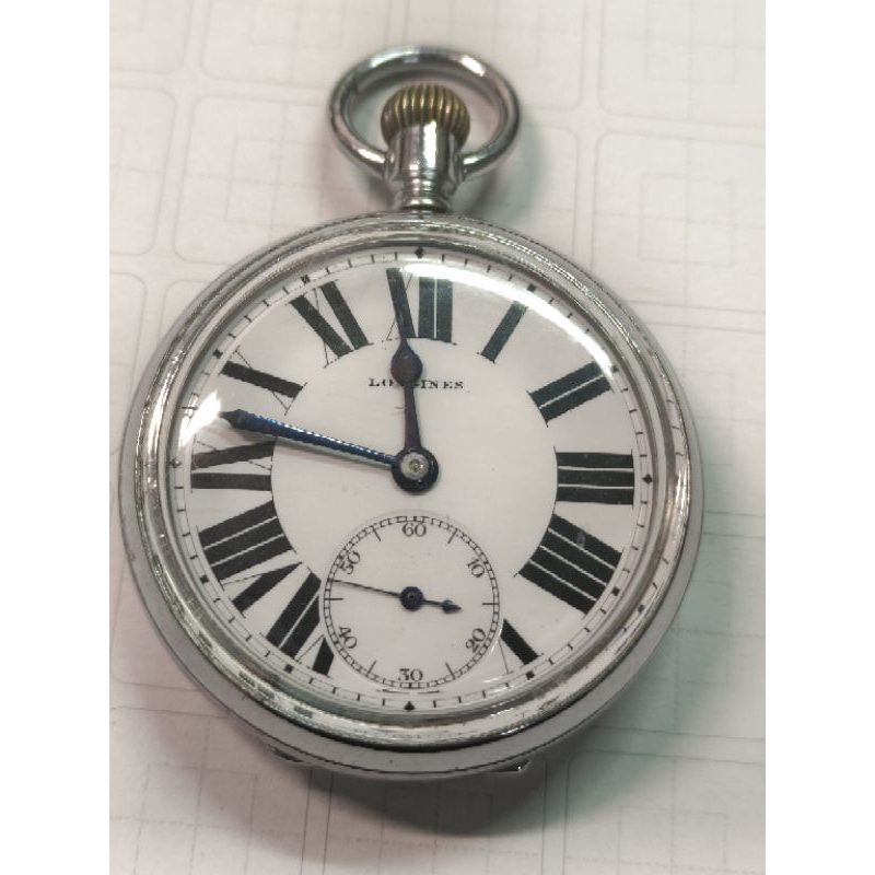 longines手動機械懷錶