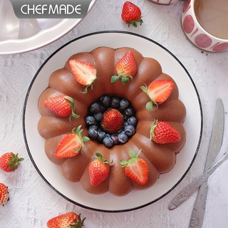 CHEFMADE(宇宙工作室)WK9030南瓜蛋糕模10吋10寸南瓜型蛋糕麵包烤模土司模模蛋糕模烘焙模具wk9030