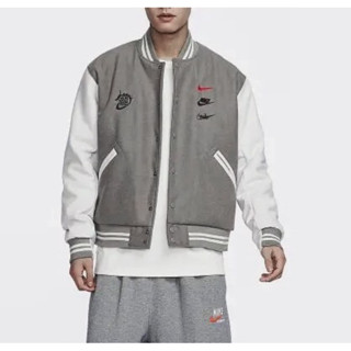 全新正版NIKE龍年棒球外套 男款 (XS) XS-S皆可 65%羊毛 刺繡棒球外套 龍年限定