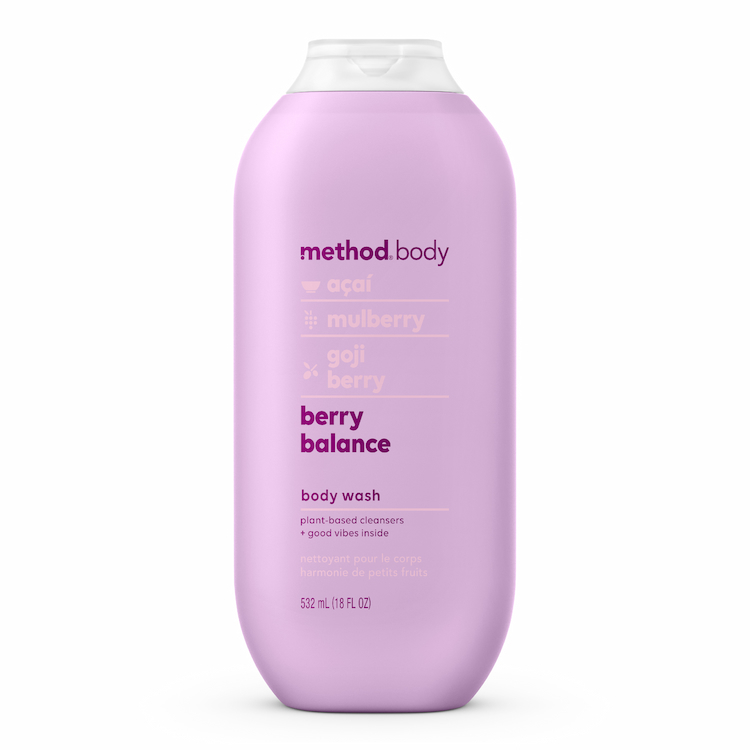 Method美則沐浴露感官沐浴乳-粉紅莓果芭比532ml 護膚 香氛沐浴乳 沐浴露 沐浴膠 敏感肌 乾燥肌 純淨