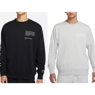 【MYOT】NIKE NSW Swoosh Crew 刺繡 雙勾 字母 大學Tee