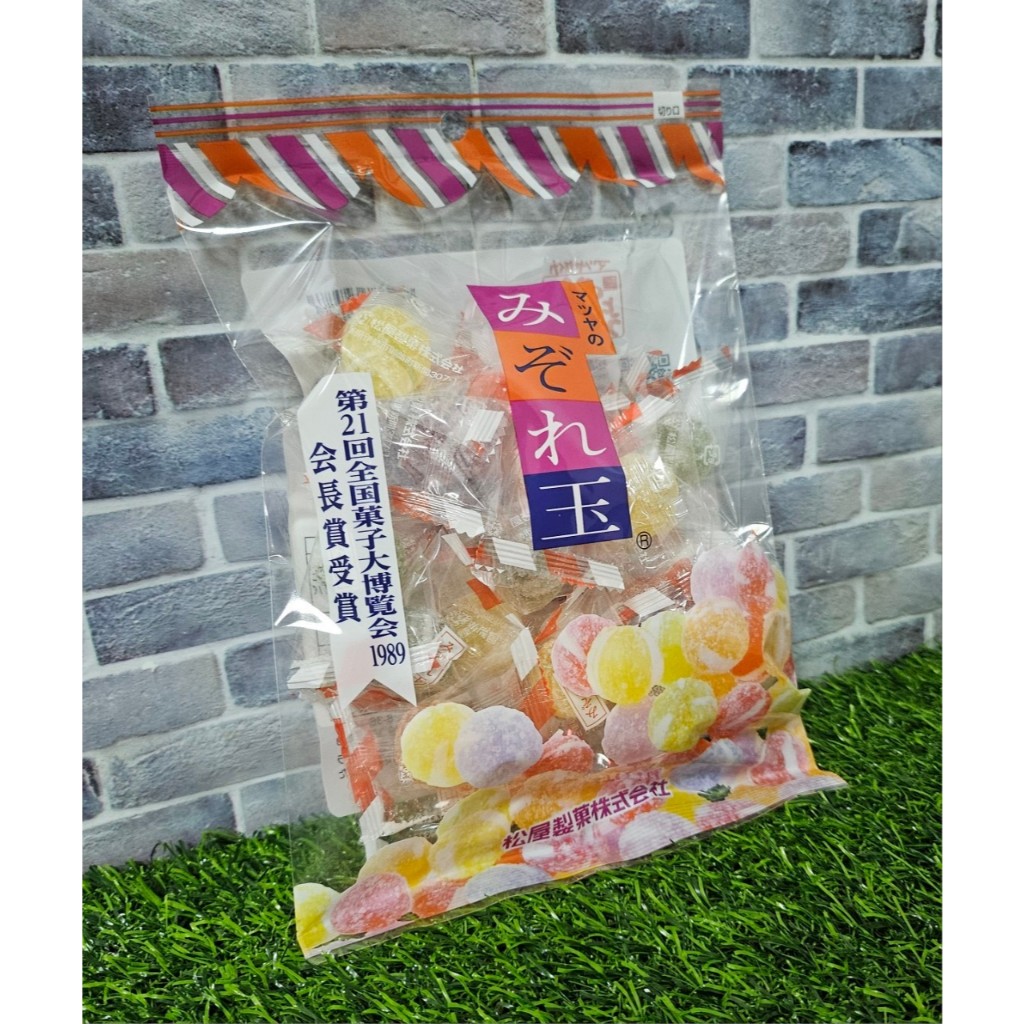 松屋*6味大玉糖200g 柑仔糖