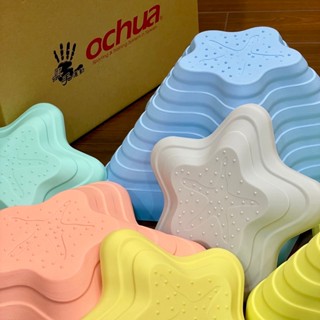 🔥ochua黑手運動-24H現貨🔥海星彩虹過河石6件組/感統訓練器材/早教玩具【電子發票】