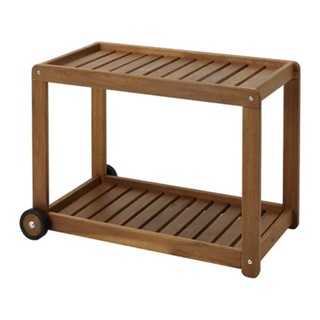 IKEA 現貨當天出 BRÖGGAN 推車 83x40x57 美容美甲 相思木 戶外推車 名家設計師款 BROGGAN