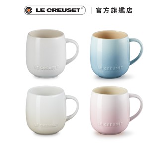 LE CREUSET 瓷器蛋蛋馬克杯380ml - 4色選1