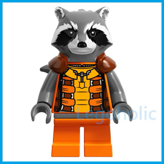LEGO 樂高 76020 火箭浣熊 橘色夾克印刷 全新品 尾巴全新未拆 單人偶 ,星際異攻隊 Rocket