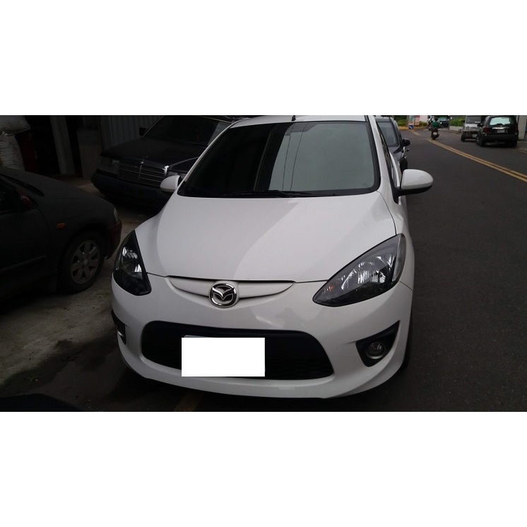 中古車 2009 馬自達2 白色 跑十萬 一手 自用車 專賣 國產 進口 轎車 五門 掀背 休旅車 便宜 代步車