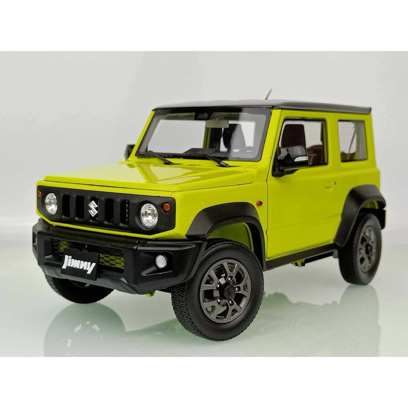 BM Creation 1:18（1/18） SUZUKI Jimny Sierra JB74 鈴木 模型車 螢光綠