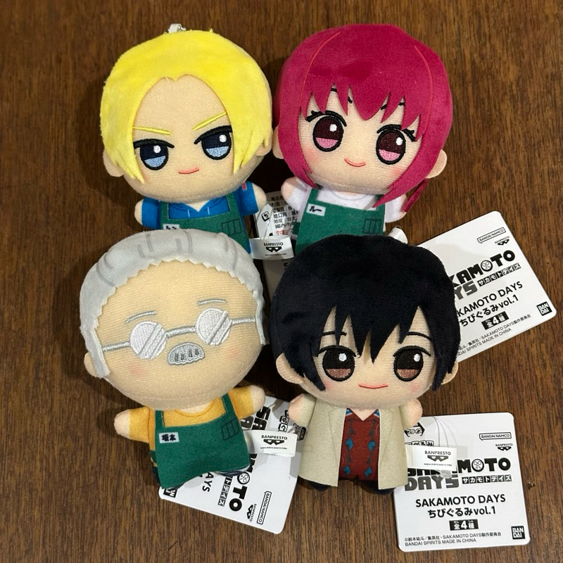 SAKAMOTO  DAYS 坂本日常 代理版 ちびぐるみ 景品娃 娃娃 坂本太郎 南雲 朝倉新 陸少糖