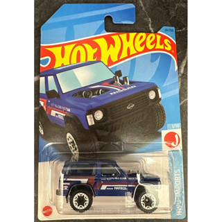 Hot Wheels 風火輪 Nissan 日產 PATROL CUSTOM 藍色 越野車 吉普車 模型車 模型