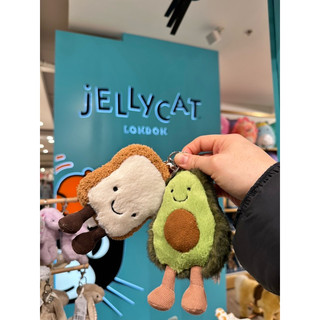#jellycat #熱門吊飾娃娃 現貨 吐司🍞 酪梨🥑 燕麥色花兔🐰