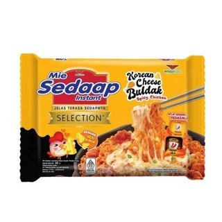 印尼 Mie Sedaap Korean Cheese Buldak 喜達泡麵 乾撈麵 韓式起司辣雞風味