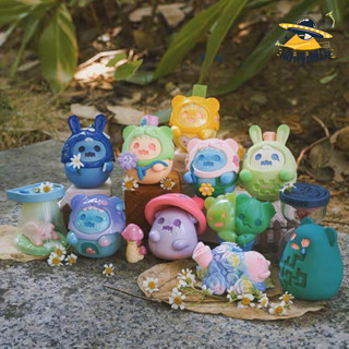 【X8TOY潮玩】尋找獨角獸 ShinWoo 幽靈熊 秘密莊園 盲盒 盒玩公仔模型玩具手辦 一中盒 花園花卉