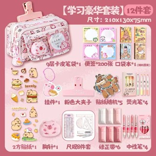 卡皮巴拉 水豚君 文具收納盒 文具收納 鉛筆盒痛包 痛筆袋 鉛筆袋 透明鉛筆盒 透明筆袋 痛包鉛筆盒 痛包筆袋 筆袋 筆