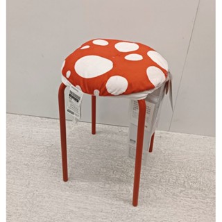 IKEA 新品代購 MARIUS 椅凳 SKOGSDUVA 蘑菇造型 椅凳布套 可推疊 紅白黑三色 可店到店