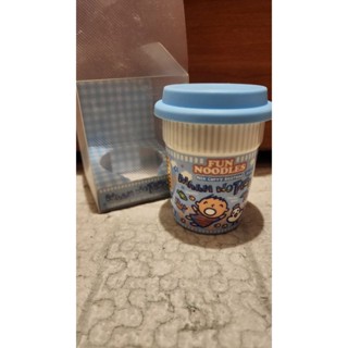 三麗鷗 絕版 tabo 大寶 雙層保溫陶瓷杯+矽膠杯蓋