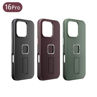 Peak Design iPhone 16 Pro 易快扣手機殼附指環帶 灰 紅 綠 防撞 防潑水 相機專家 公司貨