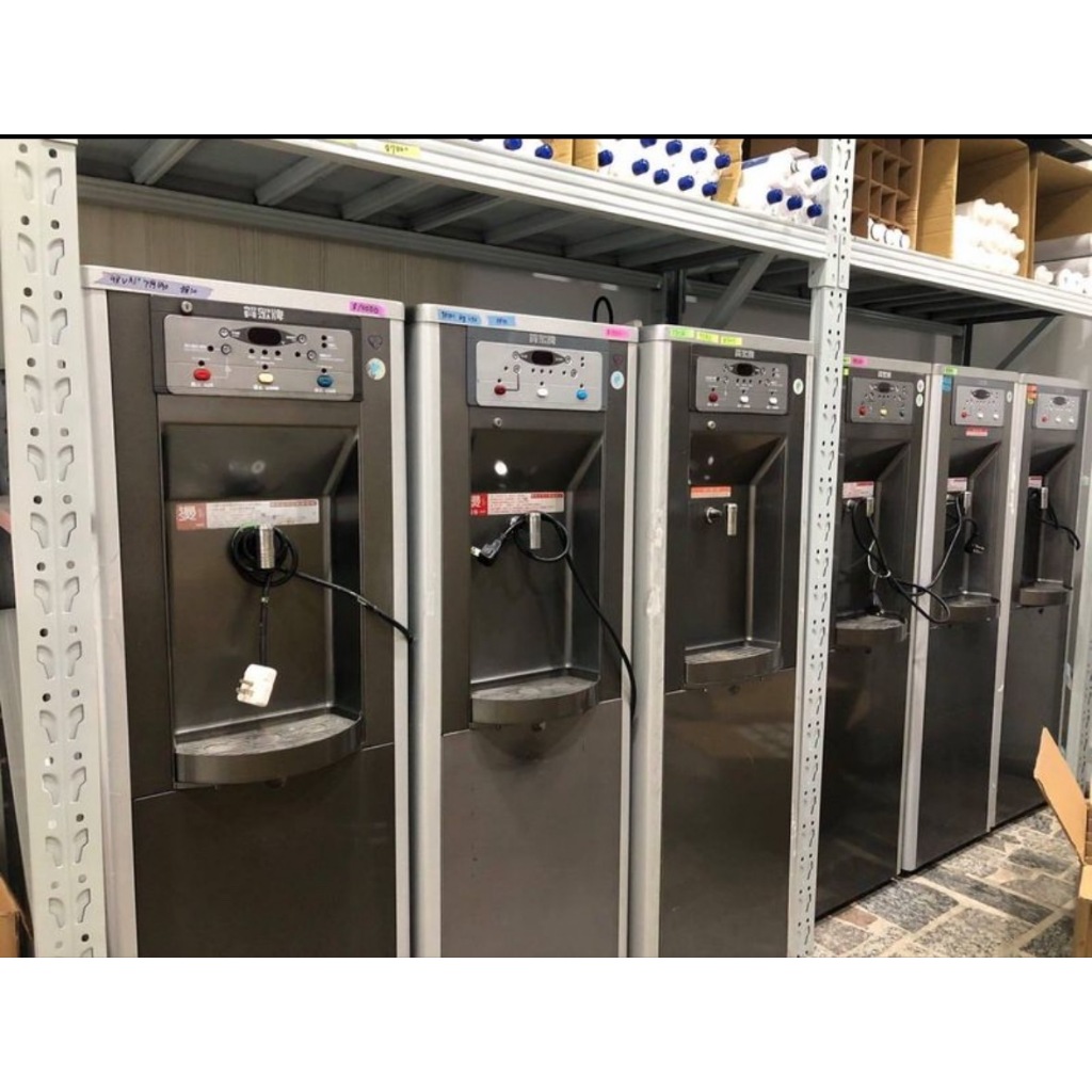【賀眾牌】落地式雙溫飲水機6000起；冰溫熱7500起，政府學校醫院愛用款，熱水請小心使用~中古二手2手，到府安裝運送
