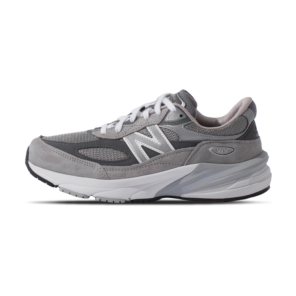 New Balance 990 V6 D 女鞋 灰銀色 寬楦 美製 麂皮 復古 拼接 休閒鞋 W990GL6