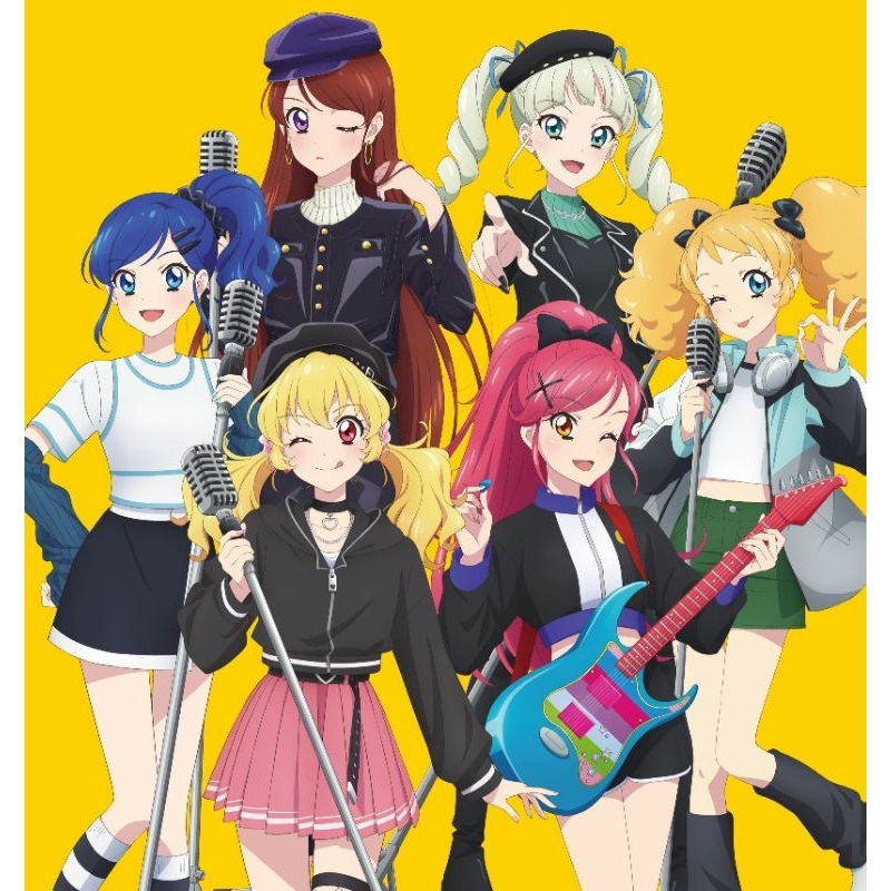 偶像學園 AIKATSU アイカツ 搖滾系列 徽章 壓克力吊飾 壓克力片 相卡