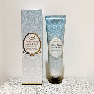 新品75折【SABON】二合一臉部純淨磨砂膏-薄荷