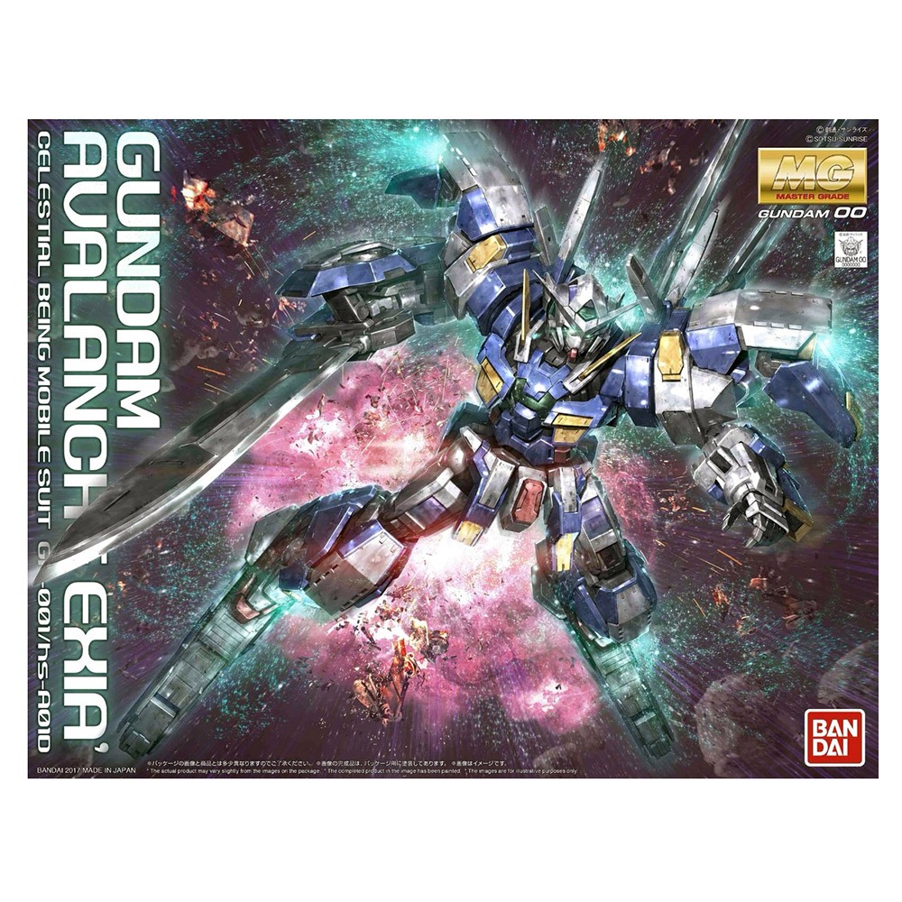 BANDAI  組裝模型 MG 1/100 雪崩型能天使鋼彈 GN-001/hs-A01