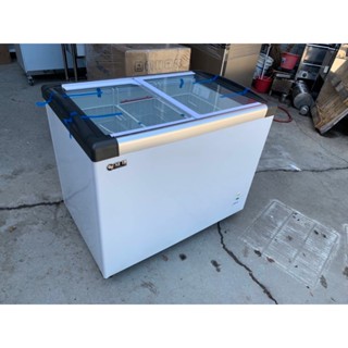 變頻 省電 營業用冷凍櫃 SD-300 LED 玻璃對拉冰櫃3.4尺 197公升 臥式冰櫃 110V 全省配送