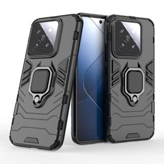 軍規防摔手機殼 Xiaomi 14 5G 鋼鐵指環支架 小米14防摔殼 小米14 手機殼 Xiaomi 14 防摔殼