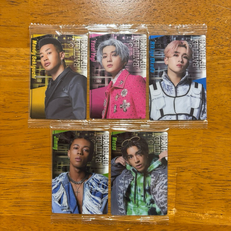 Battle of Tokyo 小卡/餅卡八木勇征 關口メンディー奧田力也 LDH