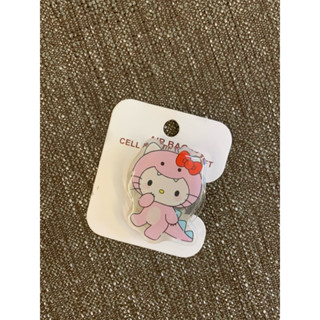 全新 日本 hello kitty 伸縮手機支架 手機氣囊支架(泡泡架)
