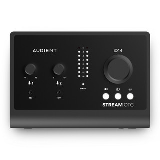Audient iD14 Stream OTG 直播 USB錄音介面 含Cubase錄音軟體 總代理公司貨 保固三年