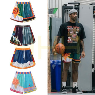運動短褲 籃球褲 NBA美式 口袋 抽繩 籃球透氣 排汗