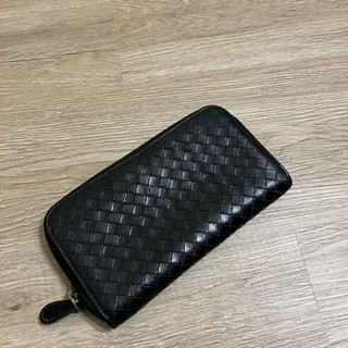 瑞奇二手精品 bottega veneta 編織長夾 美品