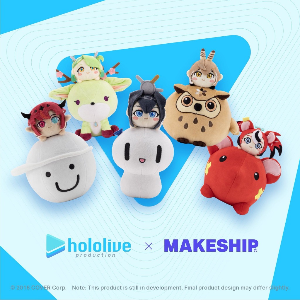 【喵生屋】預購 hololive EN Makeship Promise Plush 玩偶 娃娃