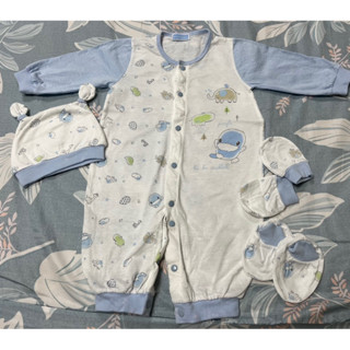 寶寶嬰兒BaBy套裝薄款長袖秋冬兔衣服