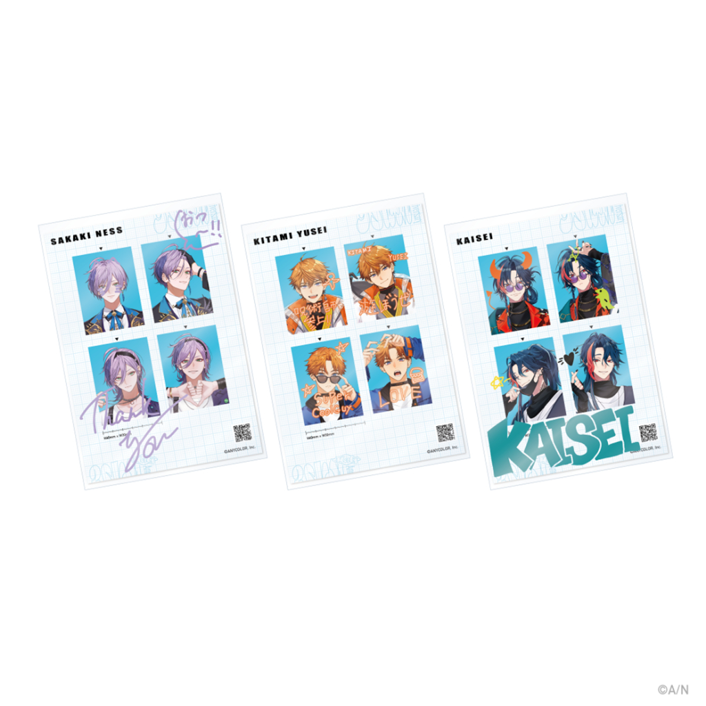 【現貨】にじさんじ 彩虹社 3SKM Half Anniversary 半週年 證件照風套組 榊ネス 北見遊征 魁星