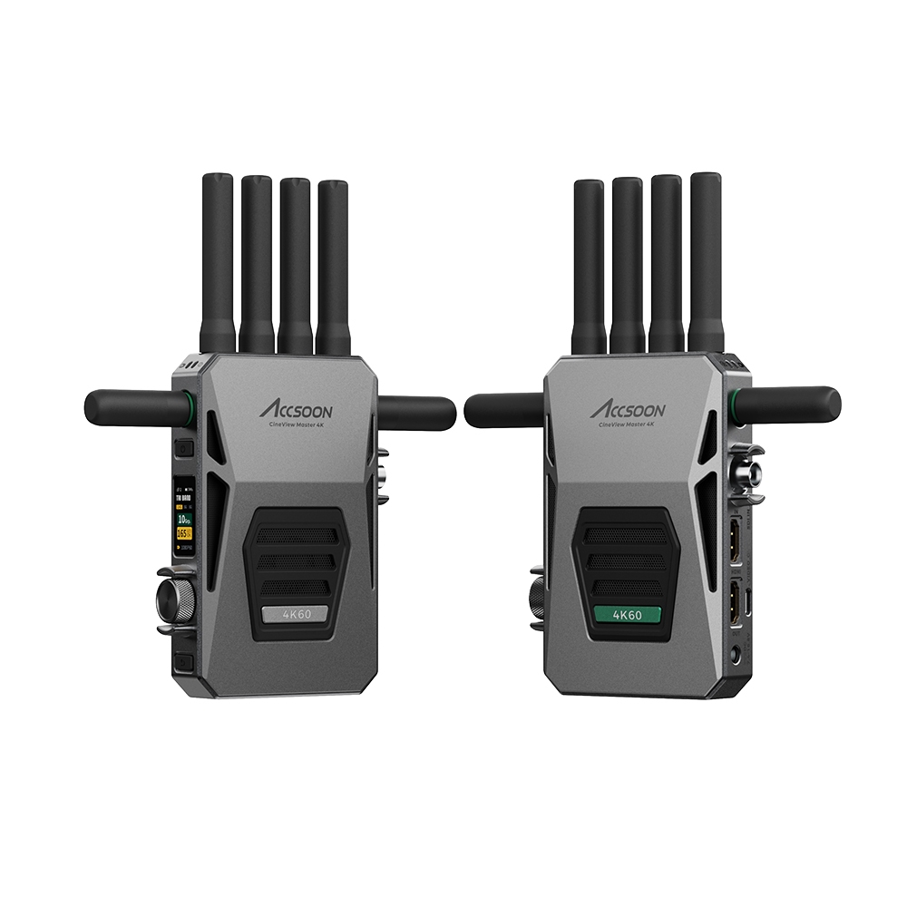 Accsoon CineView Master 4K TX+RX 無線圖傳 三頻同傳 超低延遲 相機專家 公司貨