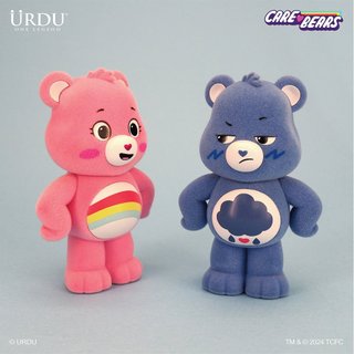 野獸國直營店｜【盒損9折-需單獨下單】URDU CARE BEARS彩虹熊 站姿公仔系列1 盲盒單入(全10種)
