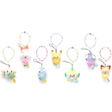 [Hina日本代購] 現貨 日本 寶可夢 Pokémon 吊飾 妙喵 基拉祈 波加曼 皮卡丘 皮丘 木木梟 炎兔兒