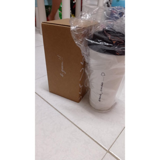 To b. agnes b.冷飲隨行杯(白)