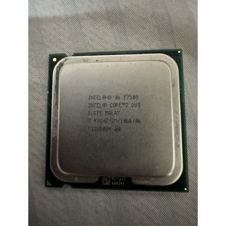 Intel® Core™2 雙核心處理器 E7500 CPU 購買前請先聊聊